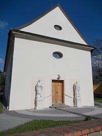 kostol sv. petra a Pavla v obci Horní Němčí