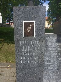pomníček Františka Janču