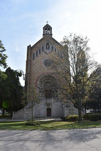 Rakúsko - Viedeň - Arsenal - kostol Panny Márie víťaznej