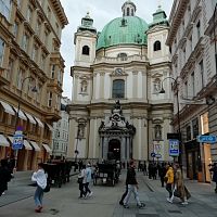 kostol sv. Petra v centre Viedne