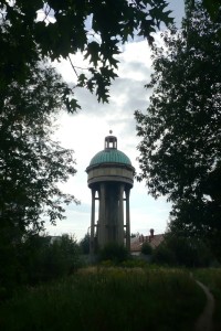 Vodárenská věž v Lázních Bohdaneč