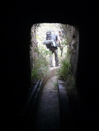 Barranco Seco - Z tunelu