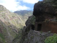 Barranco Seco - jeden z tunelů