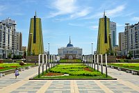 Astana - Výstavní hlavní město Kazachstánu