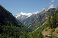 Švýcarsko 2011 - 4. den - Cesta k Matterhornu