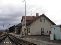 Boršov nad Vltavou - železniční stanice