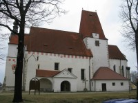 Horní Stropnice - kostel sv. Mikuláše od jihu
