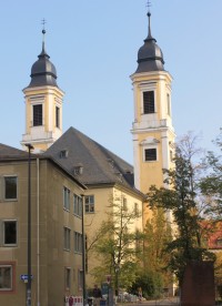 Kostel sv. Štěpána.