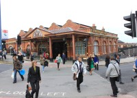 Železniční stanice Moor Street v Birminghamu.