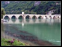 Visegrad, starý most na Drině