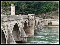 Visegrad, starý most na Drině