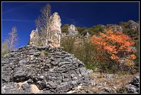 podzim nad kaňonem Uvac