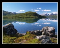 jezero övre Sjodalvatnet
