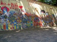 Praha - Lennonova zeď