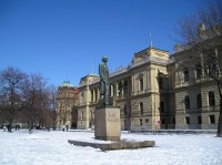 Praha - pomník J.Mánesa