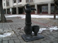 Bohosudov - pítko na náměstí