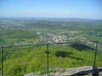 Pohled z Ořešníku na Hejnice
