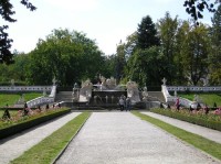 Český Krumlov - zámecká zahrada