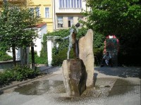 Františkánská zahrada - fontánka