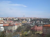 Pohled z Vyšehradu