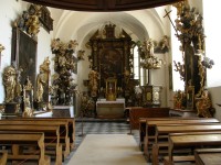 Interiér zámecké kaple
