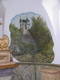 Nástěnné obrazy v kapli - Hostýn