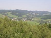 Valašská Senice z Čubova kopce