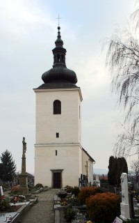 Kvasice - Hřbitovní kostel Nanebevzetí Panny Marie