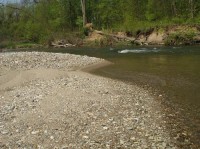 řeka Morava pod Novými Zámky