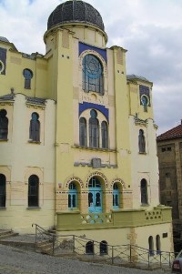Děčín: Synagoga v Žižkově ulici