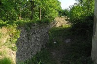 na Doubravce: hradní příkop