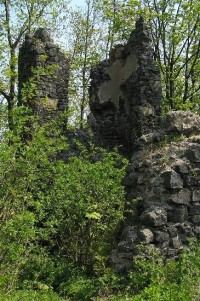 Šumburk: zbytky hradní kaple