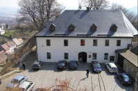 hrad Krupka: restaurace na hradě