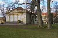 Teplice - zámek: jižní strana zámku