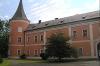 zámek Sokolov: severozápadní strana zámku