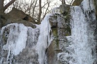 zmrzlý vodopád: Vaňovský vodopád