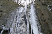 zmrzlý vodopád: Vaňovský vodopád