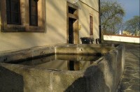 Františkánský klášter: nádrže s vodou 