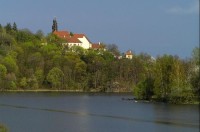 Františkánský klášter: pohled od Kadaňského stupně