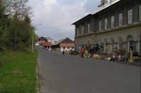 Moldava: před nádražím