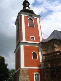 Božanov -věž kostela