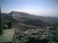 vrchol Pico Veleta, pohled na Mulhacen