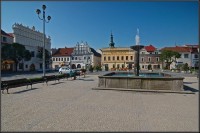 náměstí: Sušice-náměstí muzeum, stará lékárna, hotel Fialka