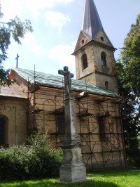 anenská studánka, kostel sv. vavřince