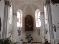 Prohlídka kostela Nanebevzetí Panny Marie v Ivančicích - interiér