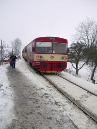 Na zastávce ČD v Želechovicích