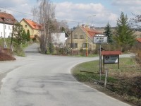 Začátek obce Horní Lideč