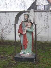 Bohumín - kostel Narození Panny Marie  - socha
