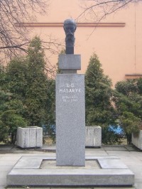 Bohumín - pomník Masaryka - detail