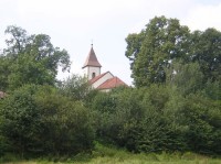 Markvartovice - farní kostel: Markvartovice - farní kostel , pohled ze severu